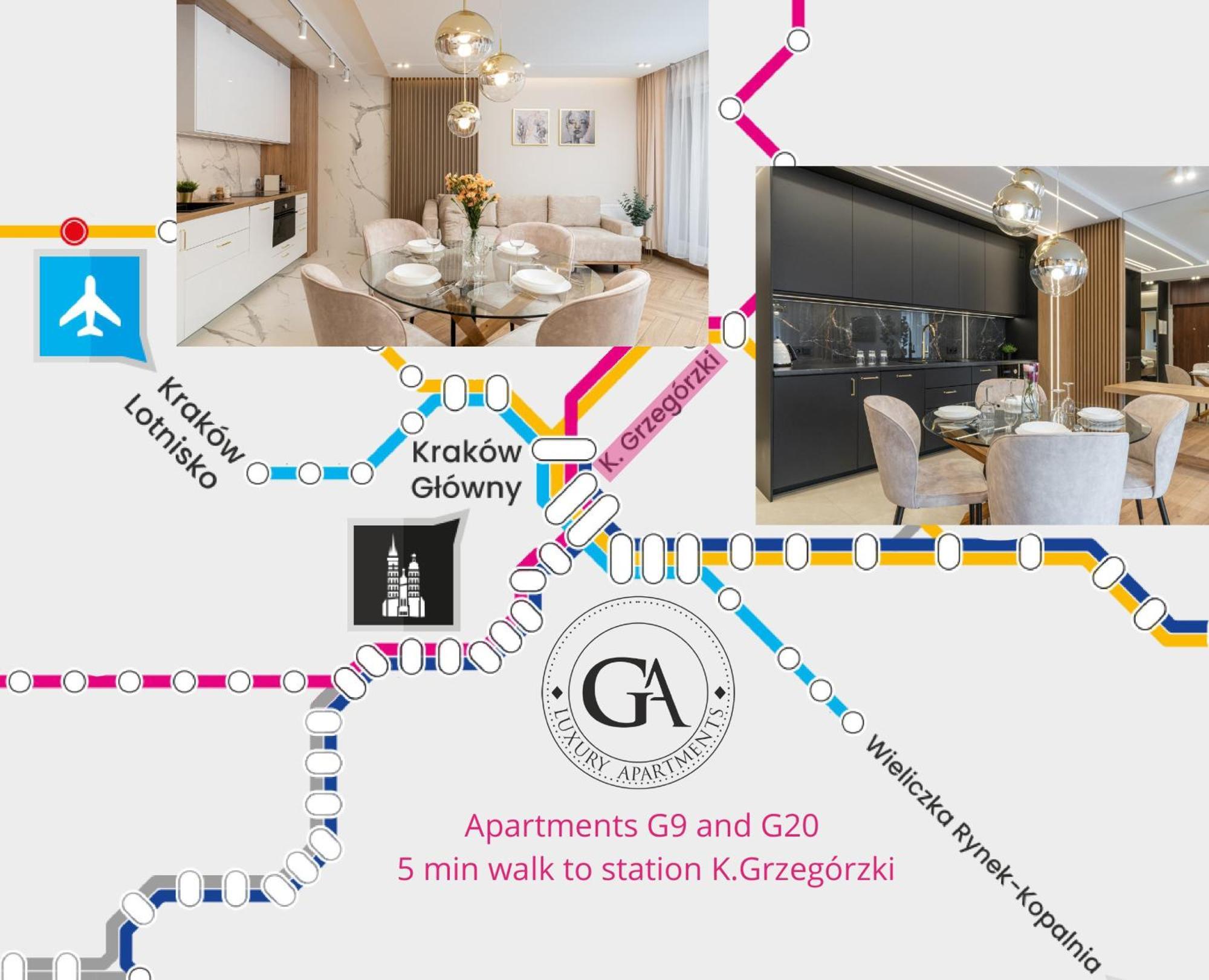 Ga Luxury Apartments G20 Krakau Buitenkant foto